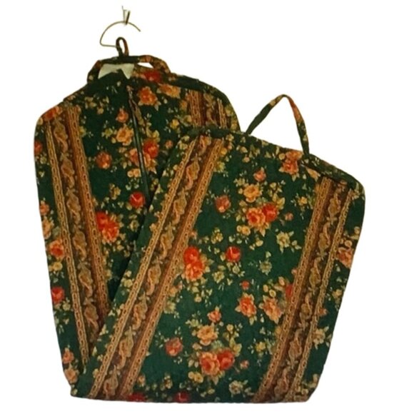 Vera Bradley Handbags - VERA BRADLEY Vintage Greenbriar Garment Bag Indiana Tage w/ RARE Original Hanger